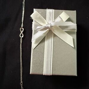 Elegant Silver 925  Infinity Bracelet